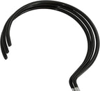 XGNG 3PCS Black Non-Slip Belt Rack Tie Hanging Hooks Closet Accessories Scarf Ring Hangers Scarf Organizer Storage Holders for Ties Scarves Belts Tank Tops Pashminas