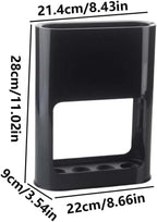 Umbrella Stand Entryway Umbrella Holder Umbrella with Removable Drip Tray Black, Umbrella Organizer