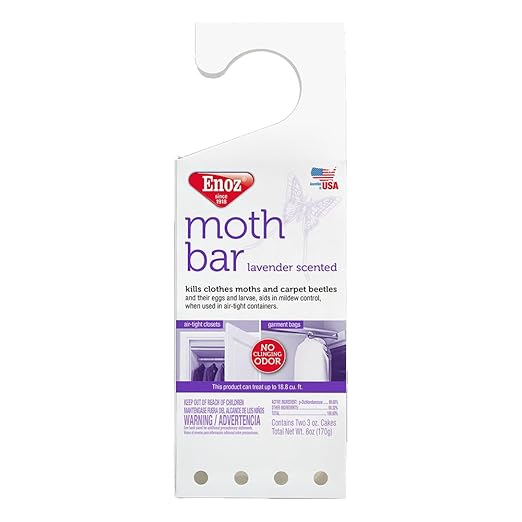 Moth Bar Lavender Scented - 6 oz (Pack of 6)