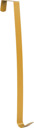 Northlight Matte Over The Door Christmas Wreath Hanger, 14", Gold