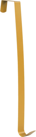 Northlight Matte Over The Door Christmas Wreath Hanger, 14", Gold