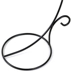 Metal Ornament Display Stand Set of 2 Tall Iron Lightweight Ornament Holder Stand for Hanging Globe Air Plant, Terrarium Plant, Witch Ball Stand for Bauble Home Party Wedding Craft Christmas Decor