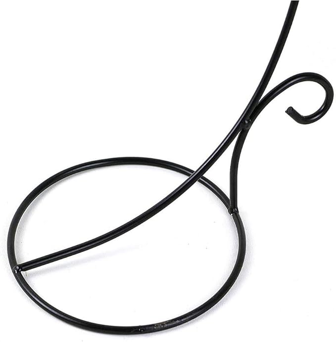 Metal Ornament Display Stand Set of 2 Tall Iron Lightweight Ornament Holder Stand for Hanging Globe Air Plant, Terrarium Plant, Witch Ball Stand for Bauble Home Party Wedding Craft Christmas Decor