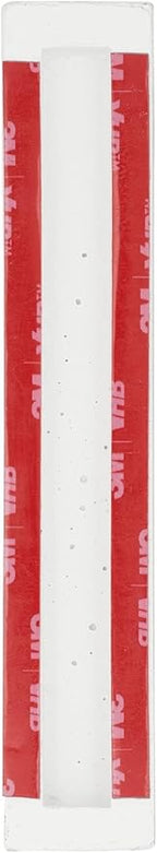 A&S Mezuzot Modern Concrete Mezuzah Case with Scroll, Easy Peel and Stick Mezuza (Grey+ Wood Shin, 7 Inches)