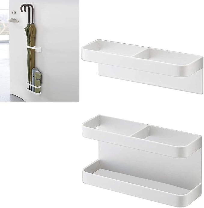 Yosoo Health Gear Magnetic Umbrella Stand Holder with Wall Mount and Height Adjustment, Space-Saving Umbrella Organizer Rack for Hotels, Hallways, and Home Entryways (Elegant Design)