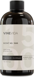 VINEVIDA [16 Fl Oz] Scent NO. 1500 Fragrance Oil for Cold Air Diffusers, Aromatic Notes of Citrus Musk Rose, Essential Oils for Diffuser Oil Refill & Air Freshener Room Spray