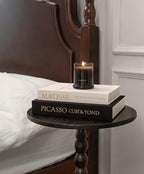 Set of 2 Linen Decorative Books with Hidden Storage – Chic Housewarming & Christmas Gift Idea, Monochrome Faux Book Box for Shelf and Coffee Table Decor (White & Black)