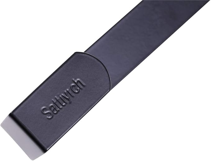 Sattiyrch 15" Wreath Hanger for Front Door,Sturdy Steel Wreath Door Hanger,Over The Door Hanger Hook (Black,1)