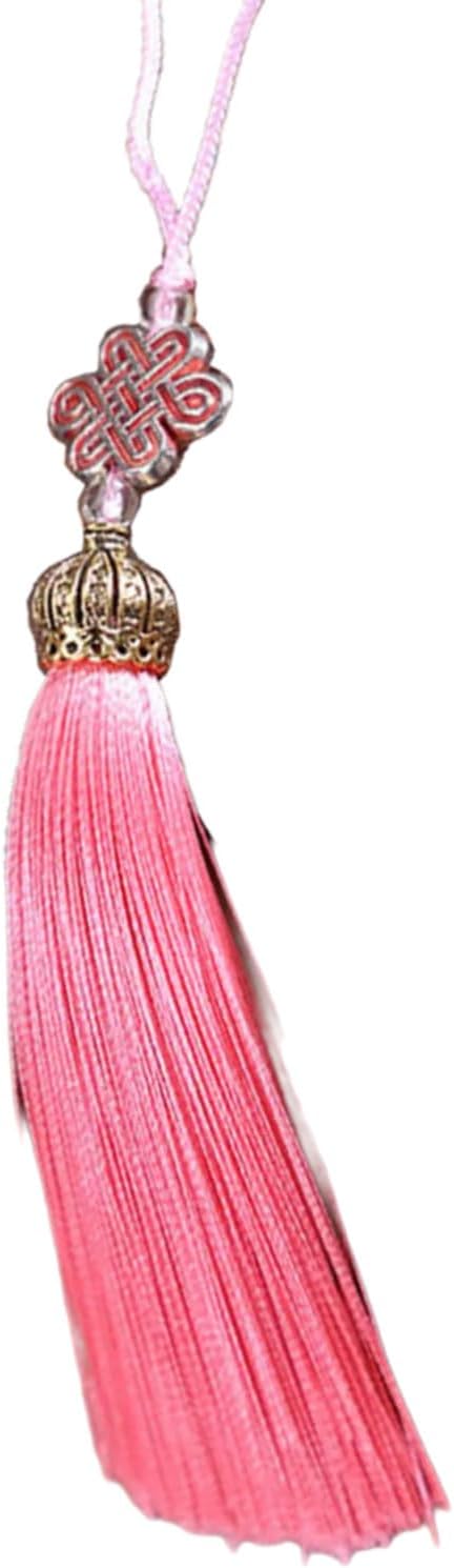 Chinese Knot Tassels Pendant Handmade Polyester Tassels Chinese Tassels Great for Home Decors and Festival Ornament