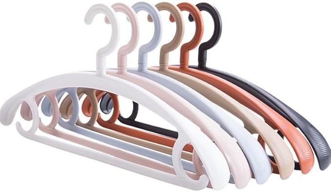10 Pack Heavy Duty Coat Hangers 25lb Load Capacity Swivel Suit Clothes Hanger Extra Wide Shoulder Jacket Hangers Thick Non Slip Winter Large Coat Hanger Brown