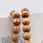 Hanging Decor Beads Decorative Tassels 1pc Wooden String for Home Decor