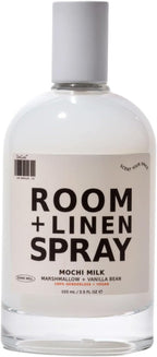 DedCool Room + Linen Spray in Mochi Milk | Natural Fabric & Linen Spray | Non-Toxic, Essential Oil Infused | Freshens Home, Bedding, Couch, Closet & Bathroom | 3 fl oz