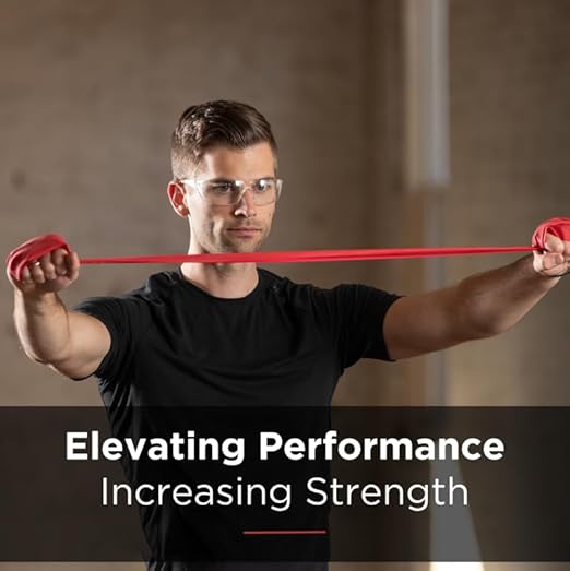 THERABAND Professional Latex Resistance Bands, Individual 6 Ft Elastic Band for Upper & Lower Body Exercise, Physical Therapy, Pilates, At-Home Workouts, 6 Foot Band, Red, Medium, Level 3