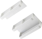 Umbrella Stand Holder Indoor, Magnetic Space Saving Umbrella Stand No Punching, Durable Height Adjusting Wall Mounted Umbrella Holder Rack for Hotel Hallway for Home Office(White)
