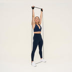 Pvolve Body Band Set – Light & Heavy Resistance Bands with Carrying Case, Adds Up to 35 lbs Load, Full-Body Strength & Tone