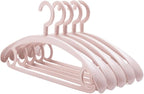 10 Pack Heavy Duty Coat Hangers 25lb Load Capacity Swivel Suit Clothes Wide Shoulder Jacket Thick Large Non Slip Hangers Pink