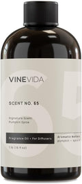 VINEVIDA Pumpkin Spice Fragrance Oil for Cold Air Diffusers - 16 Fl Oz - Essential Oils for Diffuser Oil Refill & Air Freshener Room Spray