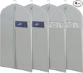 Suit Bags for Closet Storage, 43" Garment Bags for Hanging Clothes(Set of 4, 23.3'' X 43'')