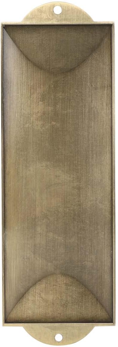 BRTAGG Metal Mezuzah For Door, Install Use Double-sided Tape, 6" High by 2" Wide for Front Door, Blessing House, Bless People, English Scripture, Easy Peel and Stick Mezuzahs Cover Jewish Gifts