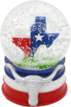 Texas Longhorn Snow Globe
