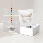 Hegelda Memorial Gifts for Loss of Husband, Crystal Suncatcher Sympathy Gifts Bereavement Remembrance Funeral Condolence in Memory of Gifts for Loss of Husband