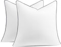 puredown® 20x20 Pillow Inserts Set of 2, Fluffy Overfilled Down Alternative Decorative Pillows, Soft Plush Throw Pillows for Couch, Sofa, Bed and Home Decor
