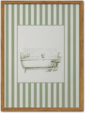 Funny Kids Bathroom Wall Art Cute Boy in Bathtub Wall Decor Picture, Eclectic Child Nursery Bathroom Poster Canvas Prints painting for Restroom 12x16 inch Wood Framed