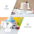 DIY Snow Globe Water Globe: 4 Inch Plastic Christmas Snow Balls Kit with Screw Off Caps - Fillable Display Balls Keepsake Sphere for DIY Crafts Home Decor, 10pcs