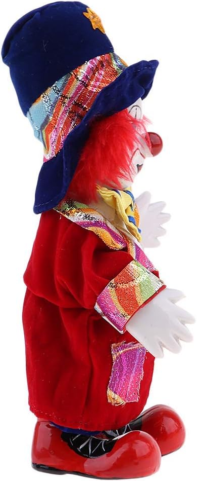 Clown Figure Doll Ornaments Home Table Desk Top Decor Halloween Decoration Gift - #5