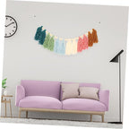 PRETYZOOM Beads Wall Hanging Decor Hand Woven Tassel Pendant for Home Decoration Indoor Wall Art Accent Present for Housewarming and Special Occasions