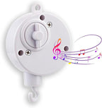 Play (Swan Lake) Mini Music Box Bell Hanging Decoration with Sankyo Musical Movement (65 Tunes Option)