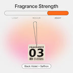 DedCool Air Freshener | Fragrance 03 | For Cars, Closets & Drawers | Hanging Odor Eliminator | Juniper Berries, Pomelo, Saffron | Long-Lasting Scent with Essential Oils | Non-Toxic Fragrance For All