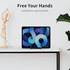 Kruodop 5 Pack Plate Stands for Display, 4 Inch Plate Holder Display Stand, Metal Frame Holder Stands for Book, Pictures, Photo Easel, Tabletop Art