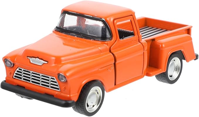 TOYANDONA Small Pickup Truck Model Miniature Figurine Kids Toy Gift for Home Decor Tabletop Display Collectible Vehicle 4.92X1.96X1.57In