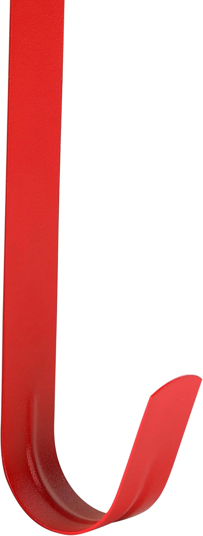Wreath Hanger for Front Door, Slim Over The Door Hook, Easy to Use and Reusable Holiday Wreath Holder for Christmas, Thanksgiving, Halloween and Daily Décor (12 Red, 1)