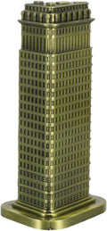 Homoyoyo Fuller Statue New York Landmark Building Replica Metal Model Souvenir Collectible for Home Desk Decoration Vintage Architectural Statue Desktop Building Ornament New York Souvenir Present