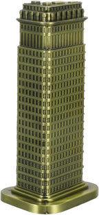 Homoyoyo Fuller Statue New York Landmark Building Replica Metal Model Souvenir Collectible for Home Desk Decoration Vintage Architectural Statue Desktop Building Ornament New York Souvenir Present