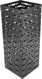 Umbrella Holder for Entryway, Umbrella Stand Freestanding, Metal Square Umbrella Rack Organizer, Black