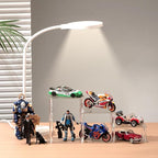 3 Tier Clear Acrylic Display Risers Stand Shelf, Acrylic Stands Display for Collectibles Pop Figure Models Perfumes Jewel,Action Figures Stand Organizer