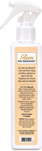 Tyler Candle Company - Spray On Demand - HIgh Maintenance Fragrance - 227g / 8oz, Clear
