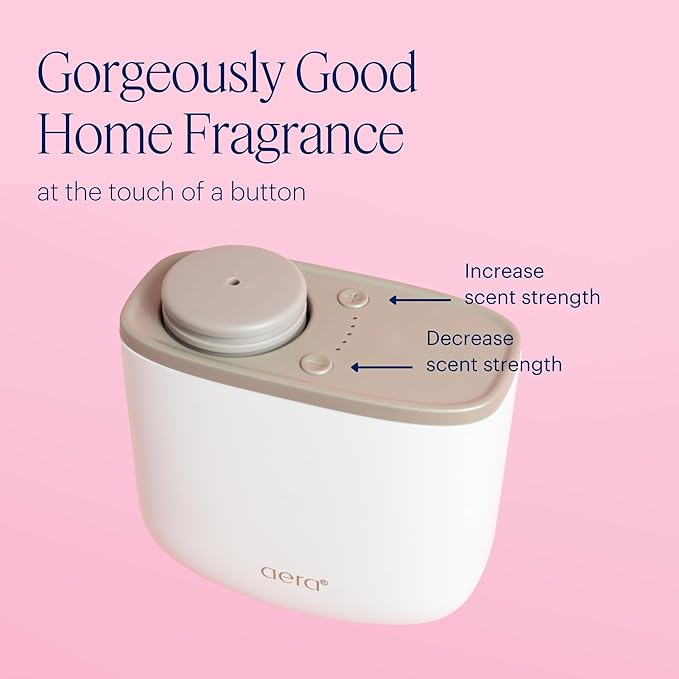Aera Mini Home Fragrance Diffuser Plug-in: Smart Home App Aroma Control, Essential Oil & Aromatherapy, Hypoallergenic Scent Technology, Family & Pet Safe, Terracotta (Scent Capsules Sold Separately)