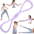 Figure 8 Resistance Band: Resistance Bands with Handles for Working Out - 8 Shaped Resistance Bands for Women - Exercise Bands for Arms - Fullbody Yoga Pulling Rope