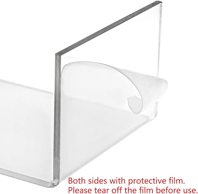 Hedume Set of 9 Clear Acrylic Display Risers for Figures, Buffets, Cupcakes and Jewelry Display Stands