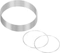 M METERXITY 12-Pack Dream Catcher Rings,5.9 Inch Metal Round Shape Macrame Wreath Floral Ring Hoop for Home/Valentine/DIY Craft/Wedding/Wall Hanging Decorations [White Silver]