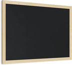U Brands Chalkboard, 18" x 24" Inches, Light Birch Wood Frame (310U00-01)