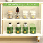 CiBiZi Clear Shoe Slots Organizers 10Pack Shoe Stacker Organizer for Closet Shoe Stackers for a Pair of Shoes Shoe Display Shelf Shoe Rack Holders Space Saver Organizador de Zapatos (Clear)