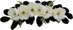 32" Cream Silk Magnolia Swag