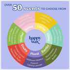 Happy Wax Cereal Mix Premium Scented Natural, Non Toxic Soy Wax Melts – 6 Total Oz. of Scented Wax Melts Includes: Cinnamon Sugar Crunch, Magic Marshmallows and Sweet Fruity Cereal