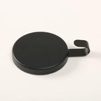Magnetic Wreath Hanger Heavy Duty Magnet Hooks Hanging Supplies for Metal Door Refrigerator Christmas Wreaths Party Decoration Super Strong Magnetism (Black, 2 Pack)
