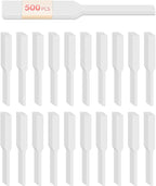 500 Pieces Perfume Tester Strips, Disposable Fragrance Test Strips, Pure White and Strong Absorbent, Fragrance Blotter Strips, Scent Strips, for Fragrances Essential Oils Spice